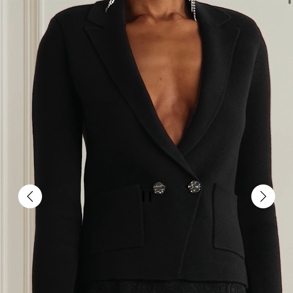 LAGENCE - Elegant Black Women's Blazer